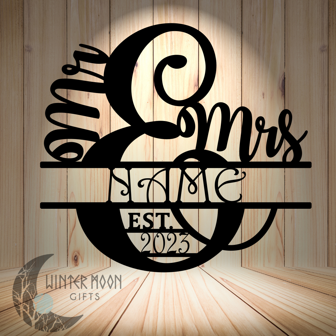 Personalized Wedding Monogram – Custom