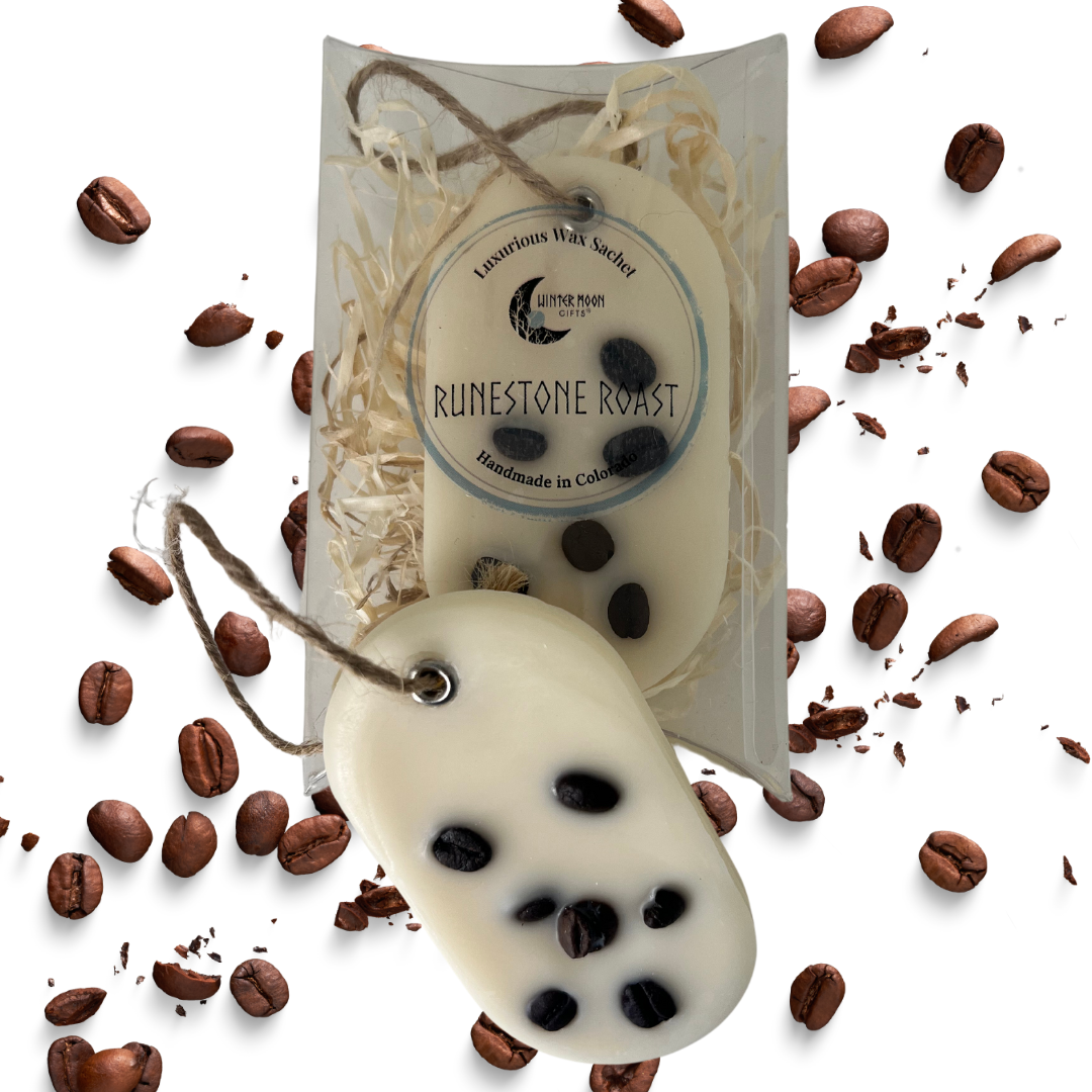 Runestone Roast Soy Wax Sachet – Coffee, Cream, Vanilla