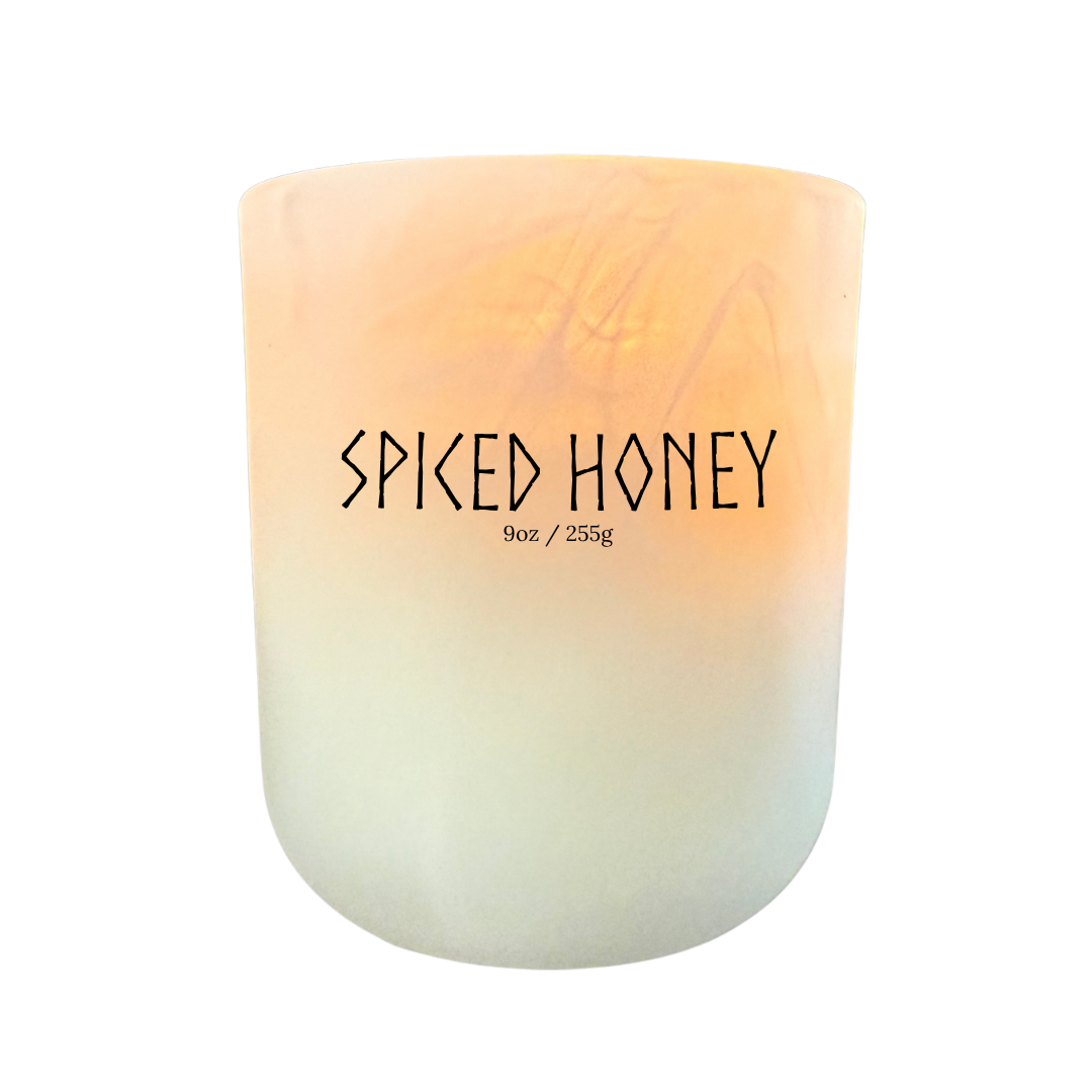 Spiced Honey Soy Candle - Bergamot, Honey, Tonka