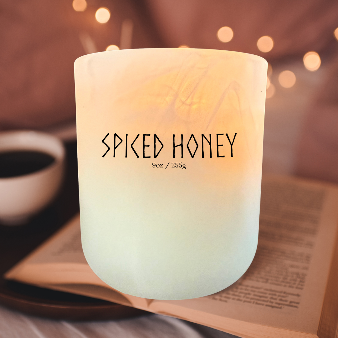 Spiced Honey Soy Candle - Bergamot, Honey, Tonka
