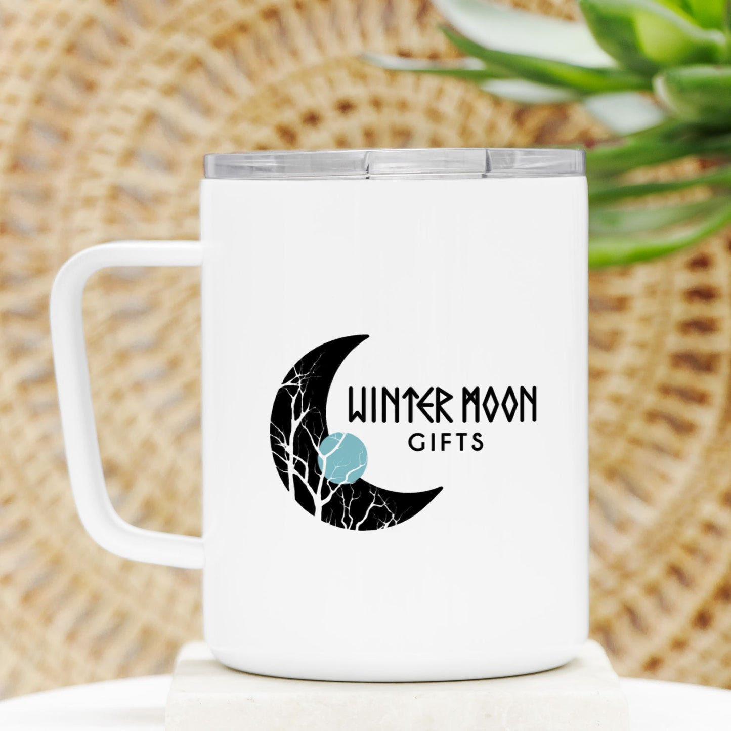 Stainless Steel Travel Mug – Branded 10 oz Insulated Mug