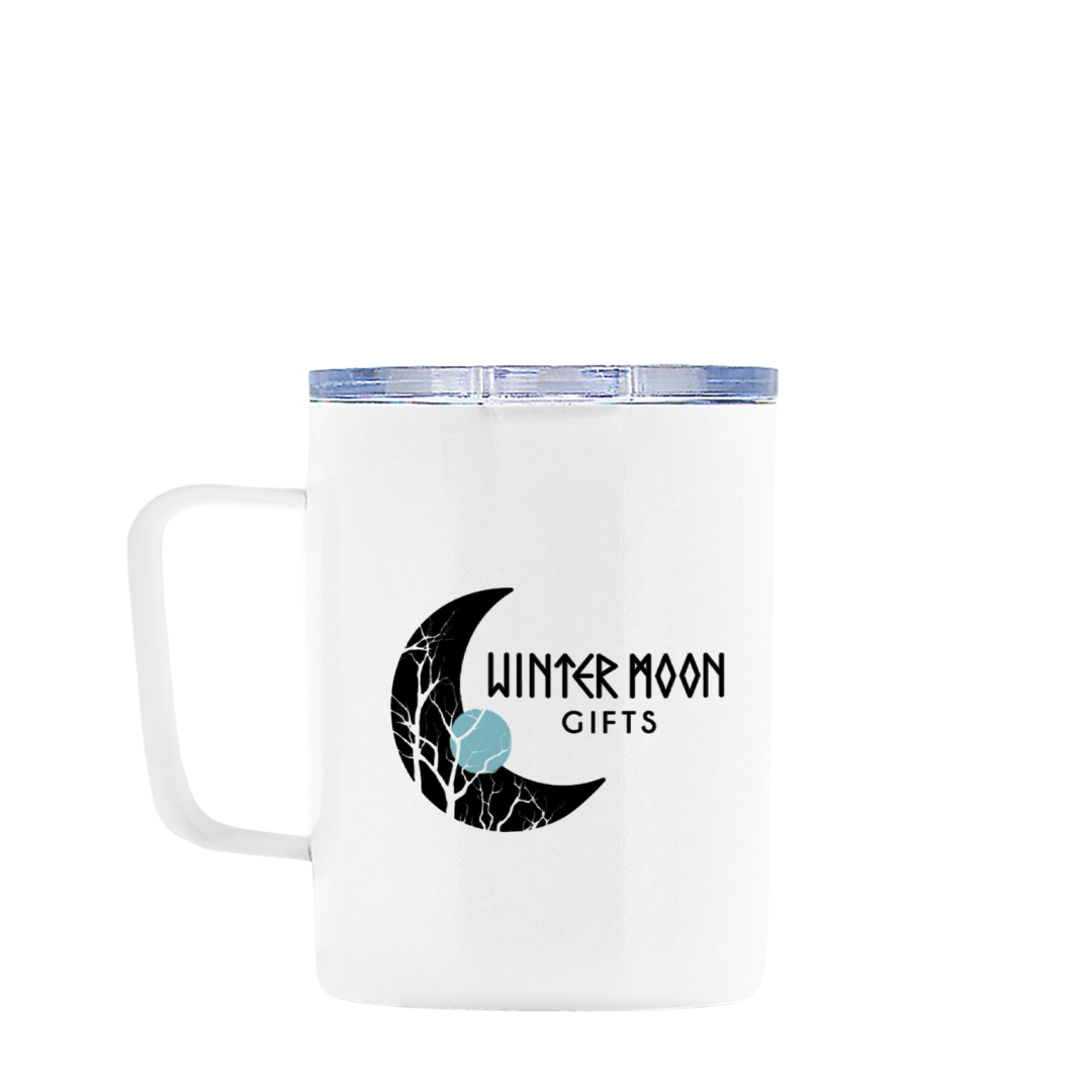 Stainless Steel Travel Mug – Branded 10 oz Insulated Mug