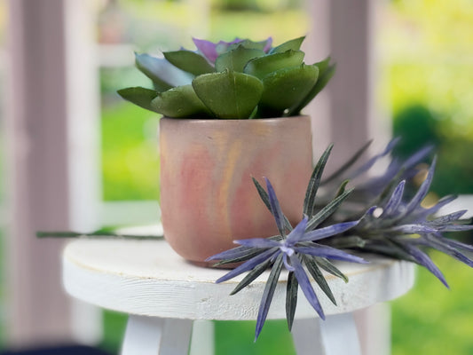 Mini Sonoma Oopsie Planter – Small Ceramic Pot with Drainage Hole