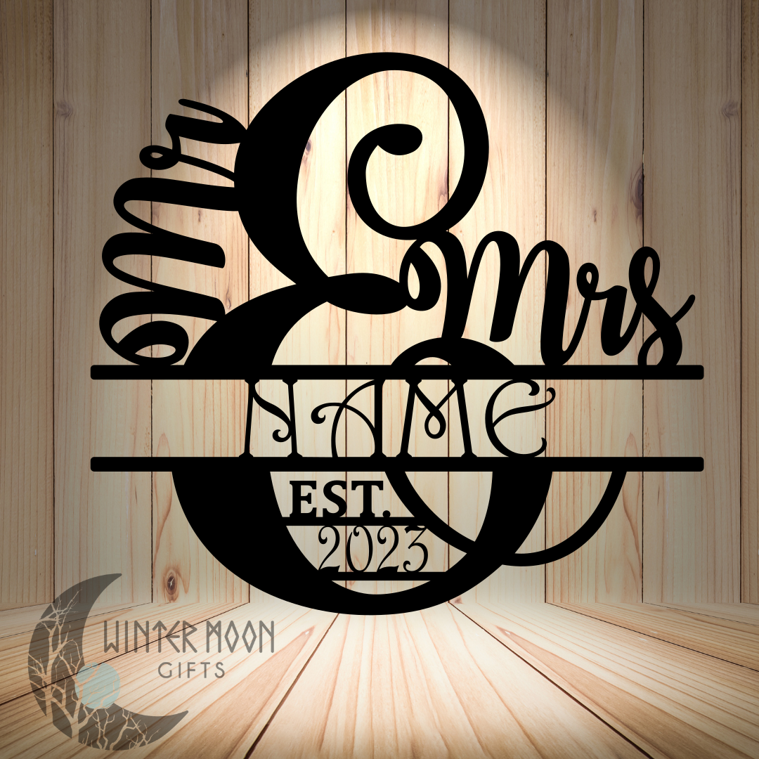 Personalized Wedding Monogram