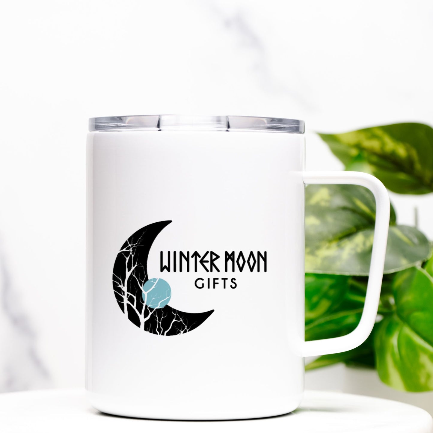 Stainless Steel Travel Mug – Branded 10 oz Insulated Mug
