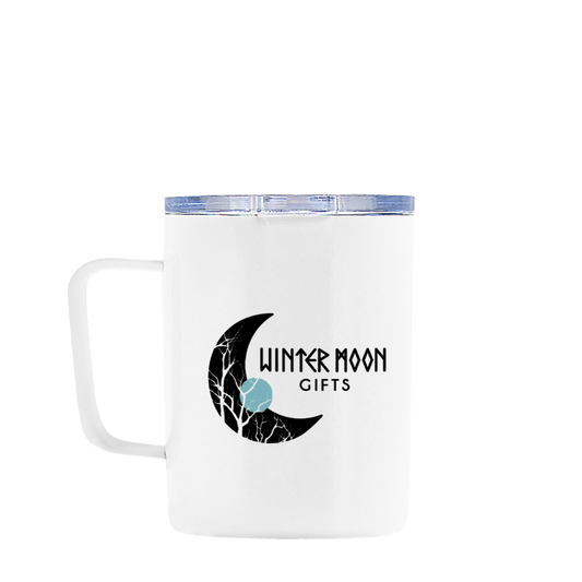 Stainless Steel Travel Mug – Branded 10 oz Insulated Mug