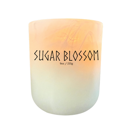 Sugar Blossom Soy Candle- Strawberry + Sugar + Vanilla