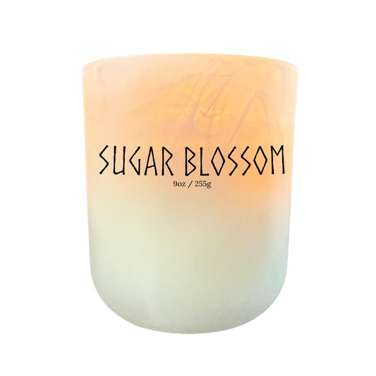 Sugar Blossom Soy Candle- Strawberry + Sugar + Vanilla