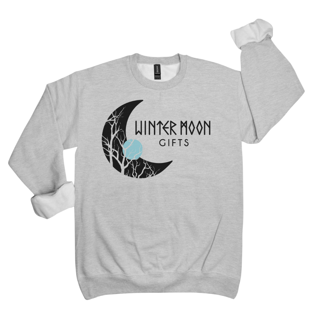 Unisex Winter Moon Gifts Sweatshirt – Soft & Durable Crew Neck