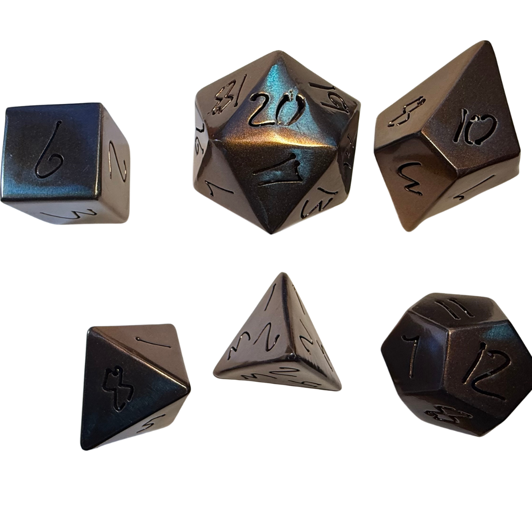 Alexandrite DnD Dice Set