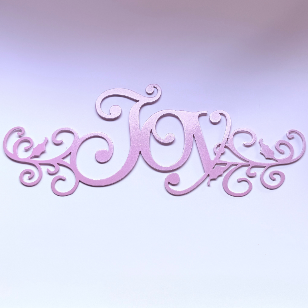 Joy Holiday Decor | Pink Christmas